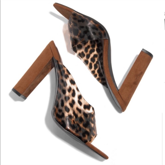 "CASSIE" Mule - Leopard - Picture 2 of 4